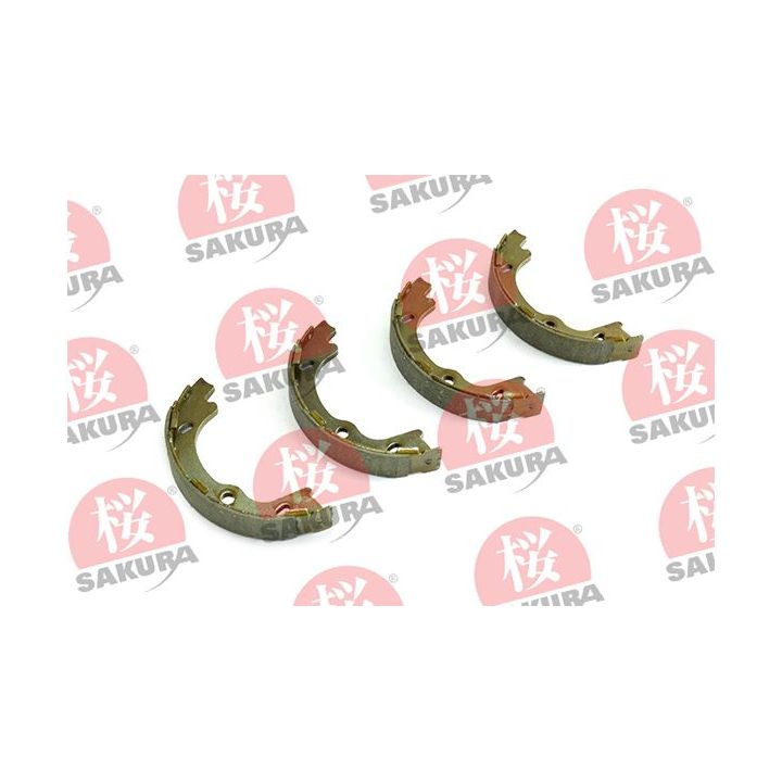 Stabdžių trinkelių komplektas, stovėjimo stabdis SAKURA 602-03-4603