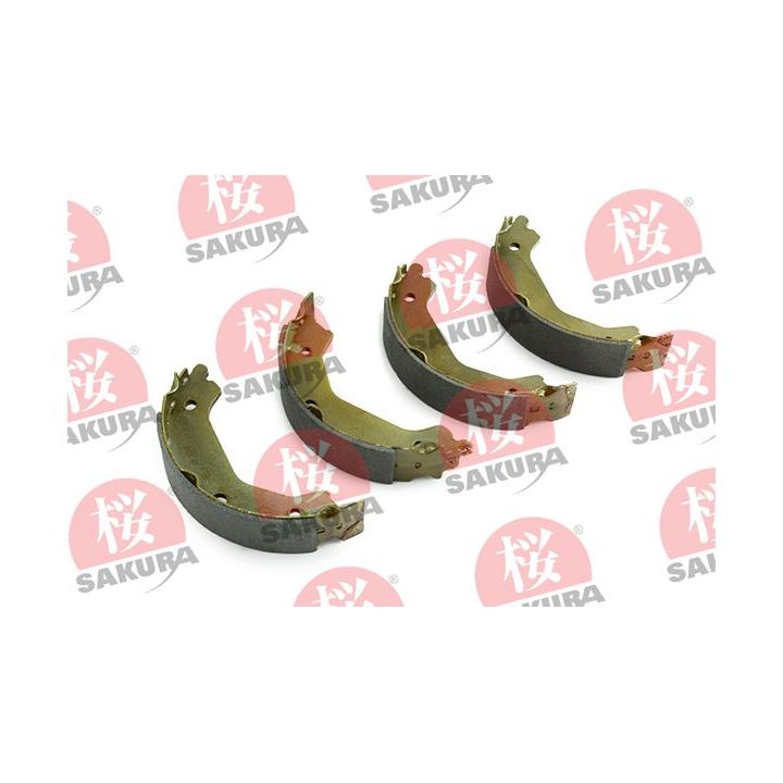 Stabdžių trinkelių komplektas, stovėjimo stabdis SAKURA 602-03-4616