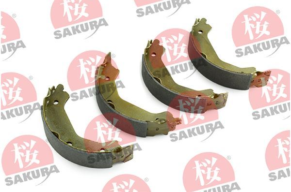 Stabdžių trinkelių komplektas, stovėjimo stabdis SAKURA 602-03-4616