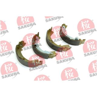 Stabdžių trinkelių komplektas, stovėjimo stabdis SAKURA 602-05-4614