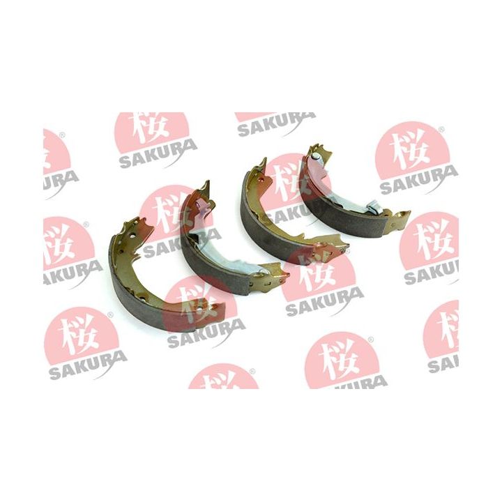 Stabdžių trinkelių komplektas, stovėjimo stabdis SAKURA 602-05-4614