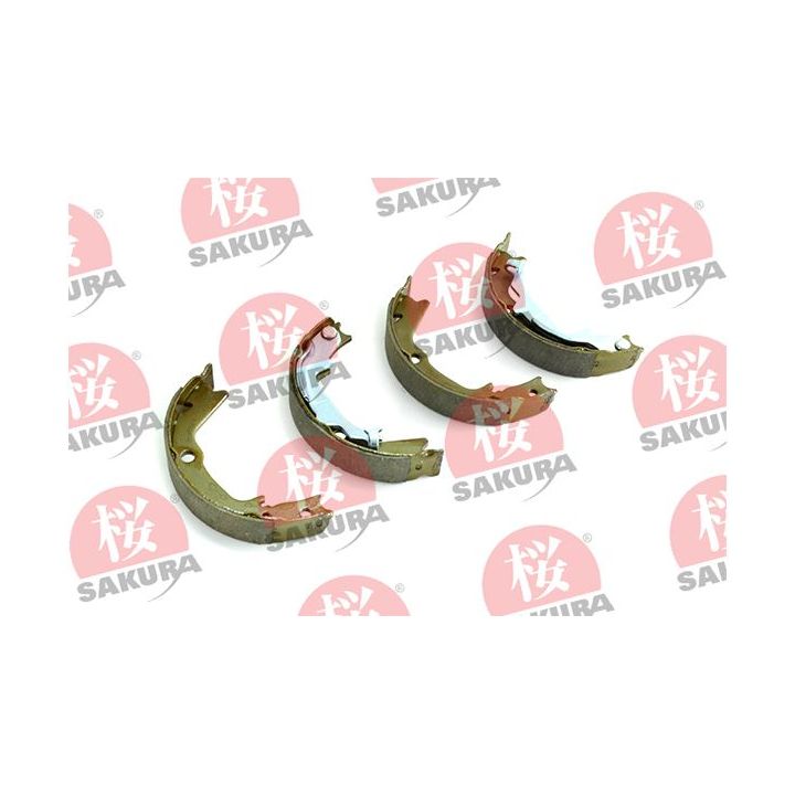 Stabdžių trinkelių komplektas, stovėjimo stabdis SAKURA 602-05-4680