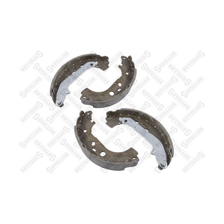 Stabdžių trinkelių komplektas STELLOX 217 101-SX