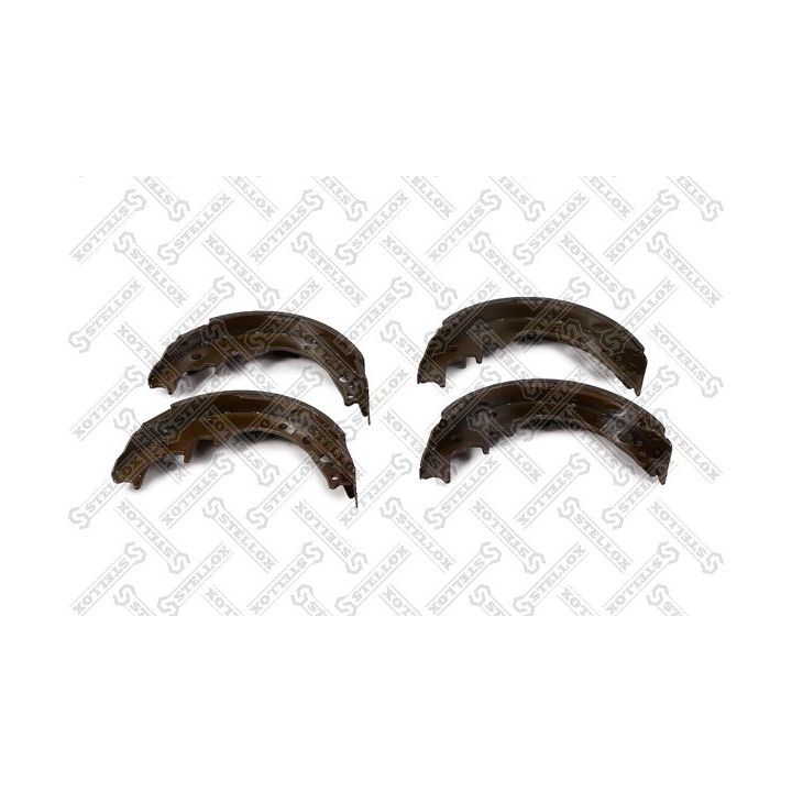 Stabdžių trinkelių komplektas STELLOX 353 100-SX