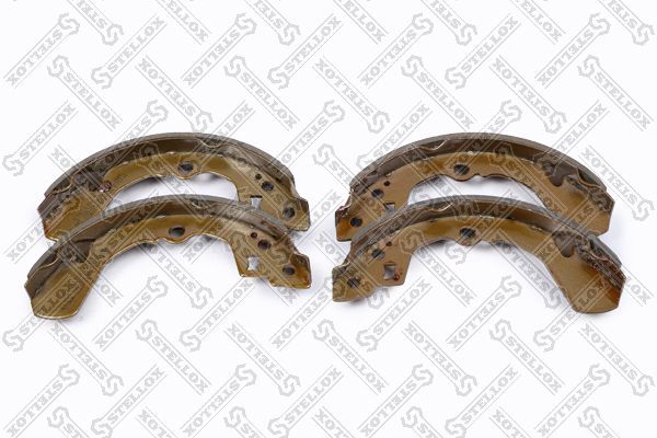 Stabdžių trinkelių komplektas STELLOX 397 100-SX