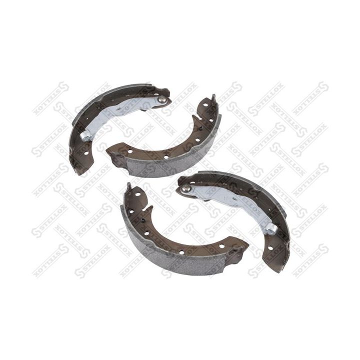 Stabdžių trinkelių komplektas STELLOX 407 101-SX