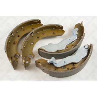 Stabdžių trinkelių komplektas STELLOX 411 100-SX