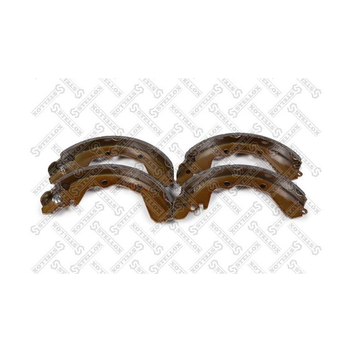 Stabdžių trinkelių komplektas STELLOX 656 100-SX