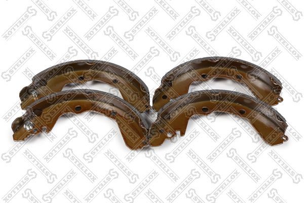 Stabdžių trinkelių komplektas STELLOX 656 100-SX