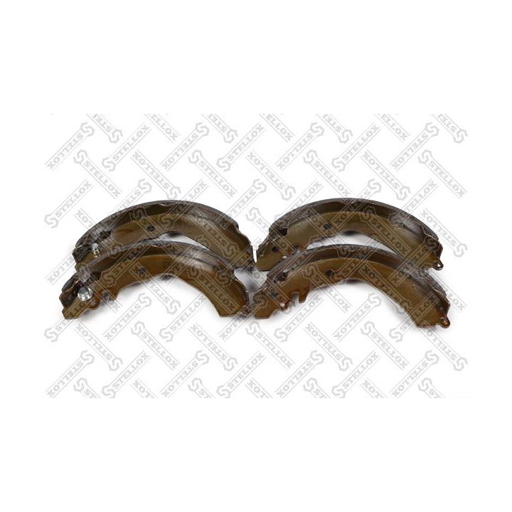 Stabdžių trinkelių komplektas STELLOX 657 100-SX