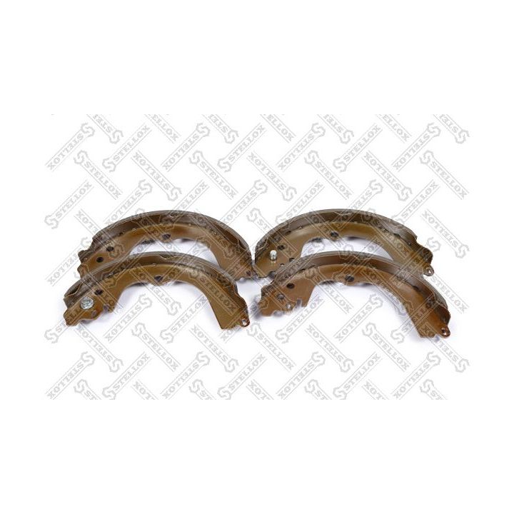 Stabdžių trinkelių komplektas STELLOX 674 100-SX