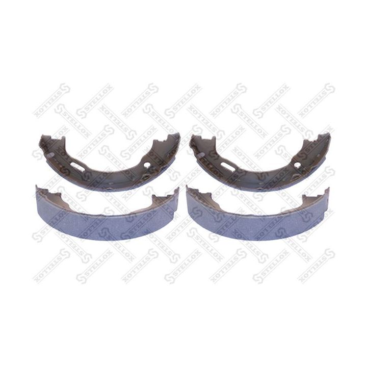 Stabdžių trinkelių komplektas STELLOX 718 101-SX