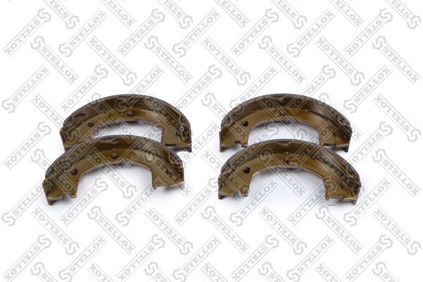 Stabdžių trinkelių komplektas STELLOX 723 100-SX