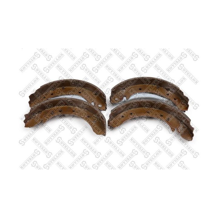 Stabdžių trinkelių komplektas STELLOX 730 100-SX