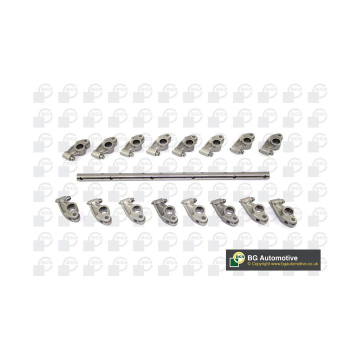 Pavaros svirties velenas, vožtuvų eilė BGA RS9501K