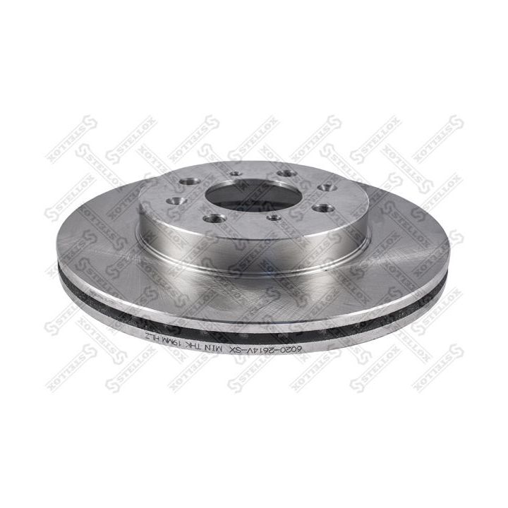 Stabdžių diskas STELLOX 6020-2614V-SX