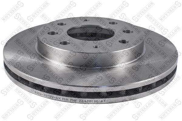 Stabdžių diskas STELLOX 6020-3025V-SX