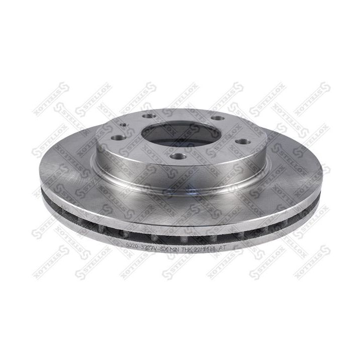 Stabdžių diskas STELLOX 6020-3227V-SX