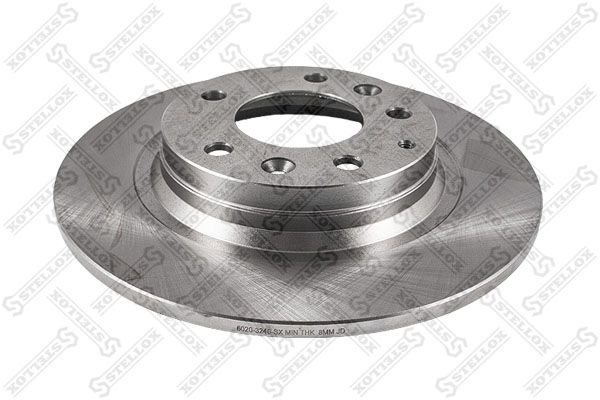 Stabdžių diskas STELLOX 6020-3246-SX