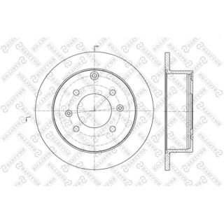 Stabdžių diskas STELLOX 6020-3412-SX