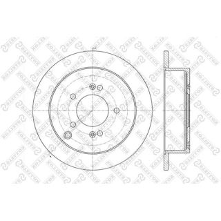 Stabdžių diskas STELLOX 6020-3414-SX