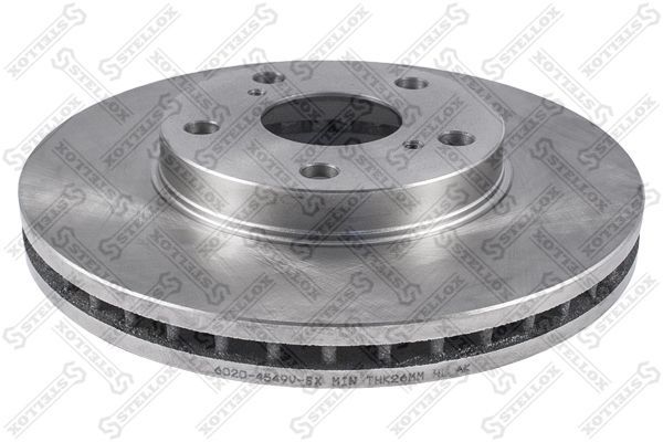 Stabdžių diskas STELLOX 6020-4549V-SX