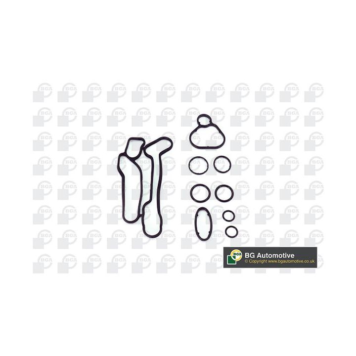 Tarpiklių rinkinys, alyvos aušintuvas BGA AG2280