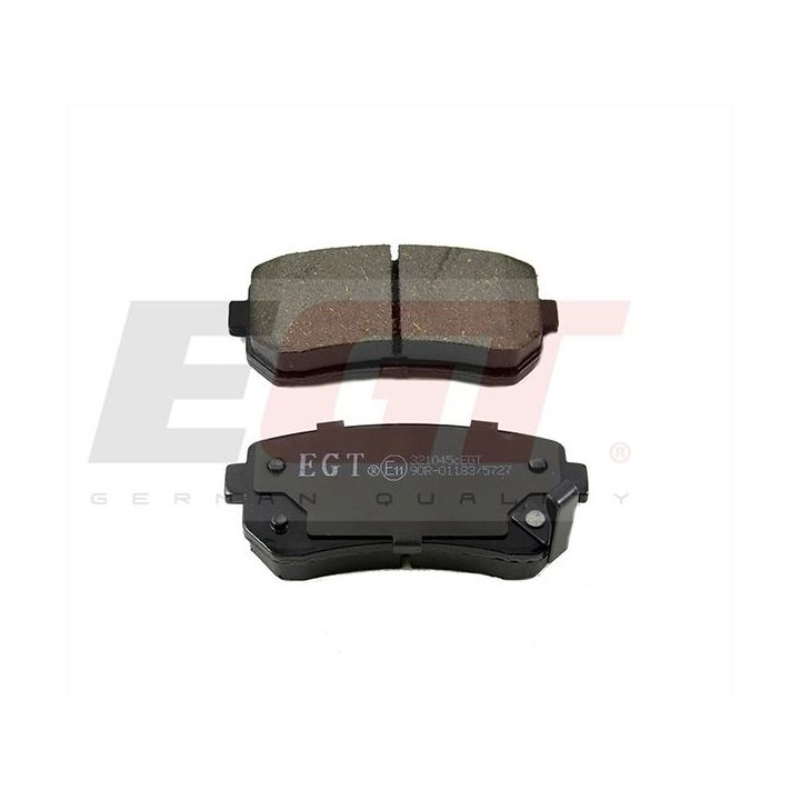 Stabdžių trinkelių rinkinys, diskinis stabdys EGT 321045cEGT