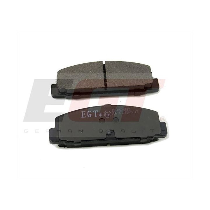 Stabdžių trinkelių rinkinys, diskinis stabdys EGT 321052cEGT