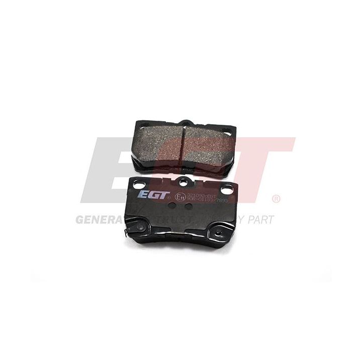 Stabdžių trinkelių rinkinys, diskinis stabdys EGT 321092cEGT