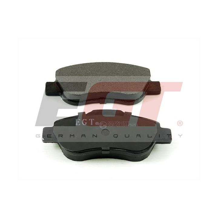 Stabdžių trinkelių rinkinys, diskinis stabdys EGT 321106iEGT