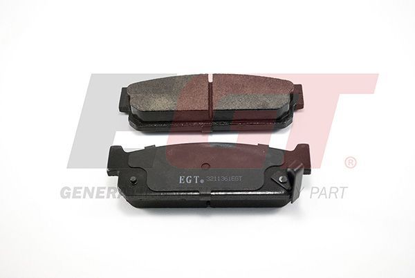 Stabdžių trinkelių rinkinys, diskinis stabdys EGT 321136iEGT