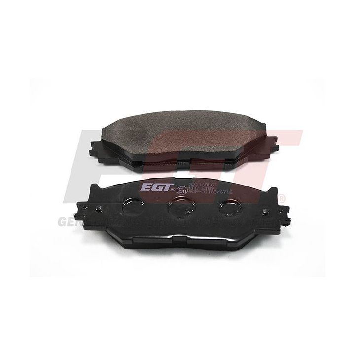 Stabdžių trinkelių rinkinys, diskinis stabdys EGT 321160EGT