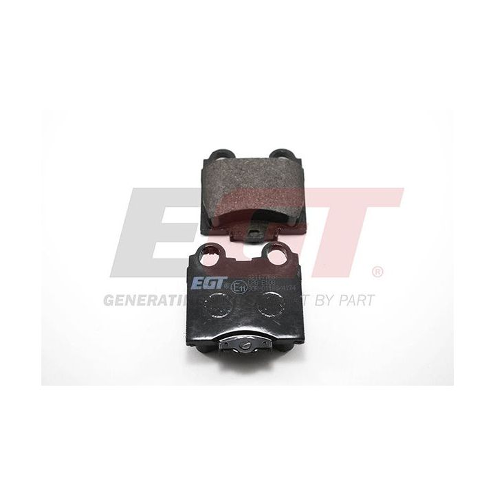 Stabdžių trinkelių rinkinys, diskinis stabdys EGT 321177EGT