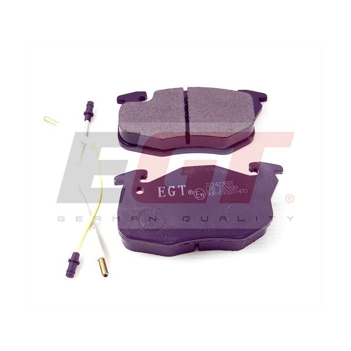 Stabdžių trinkelių rinkinys, diskinis stabdys EGT 321423EGT