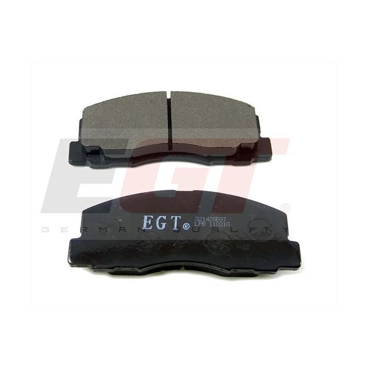 Stabdžių trinkelių rinkinys, diskinis stabdys EGT 321428EGT