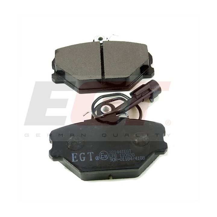 Stabdžių trinkelių rinkinys, diskinis stabdys EGT 321441EGT