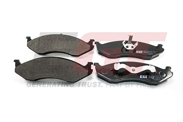 Stabdžių trinkelių rinkinys, diskinis stabdys EGT 321487EGT