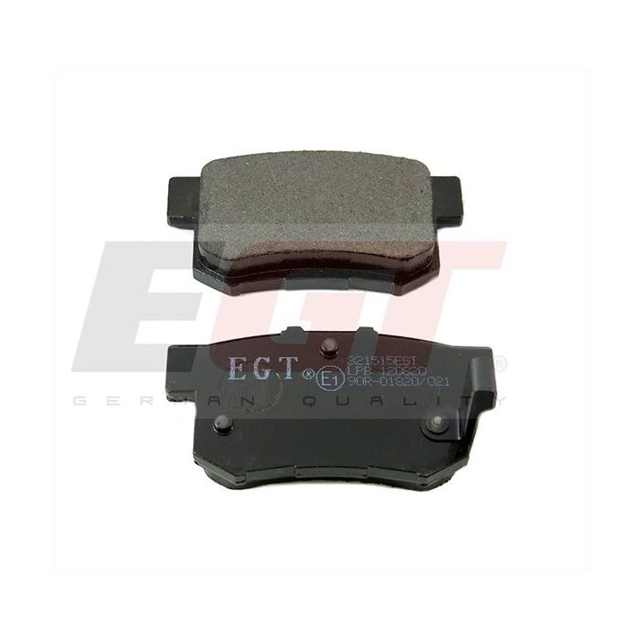 Stabdžių trinkelių rinkinys, diskinis stabdys EGT 321515EGT