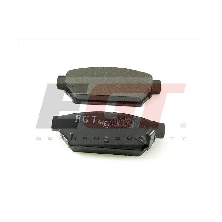 Stabdžių trinkelių rinkinys, diskinis stabdys EGT 321550EGT