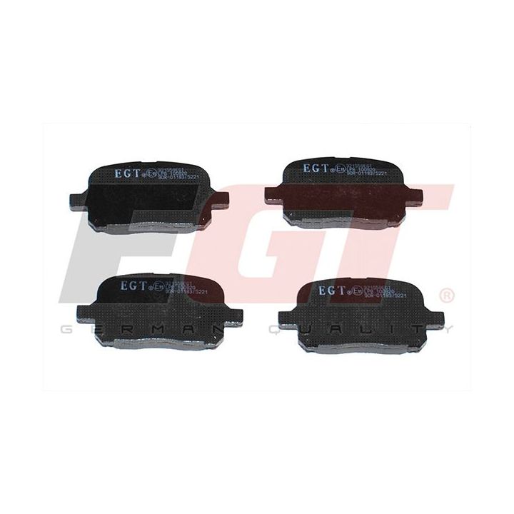 Stabdžių trinkelių rinkinys, diskinis stabdys EGT 321559EGT