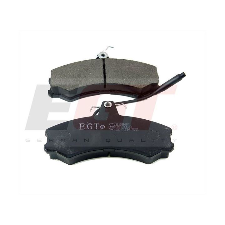 Stabdžių trinkelių rinkinys, diskinis stabdys EGT 321586EGT