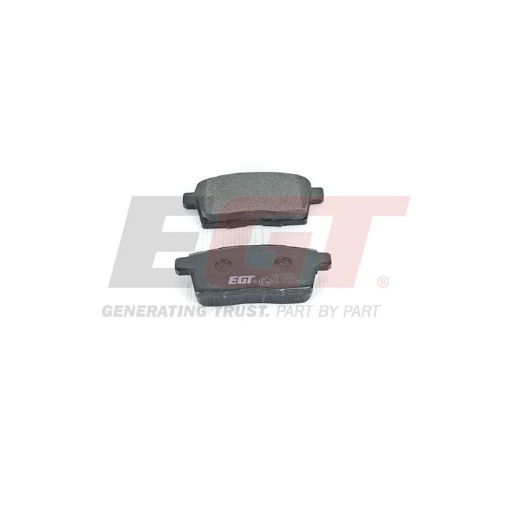 Stabdžių trinkelių rinkinys, diskinis stabdys EGT 321602EGT