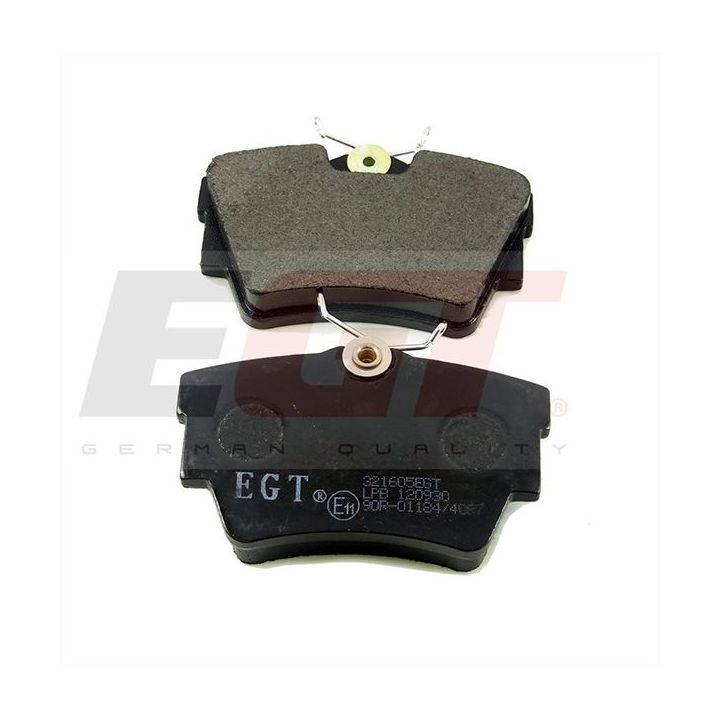 Stabdžių trinkelių rinkinys, diskinis stabdys EGT 321605EGT