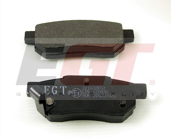 Stabdžių trinkelių rinkinys, diskinis stabdys EGT 321632EGT