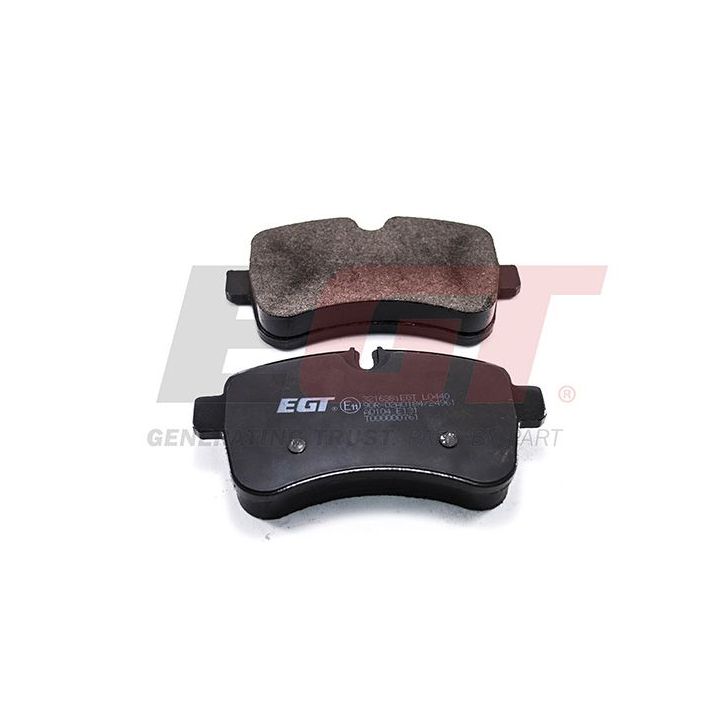 Stabdžių trinkelių rinkinys, diskinis stabdys EGT 321638EGT