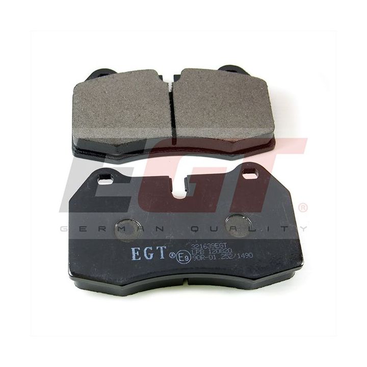 Stabdžių trinkelių rinkinys, diskinis stabdys EGT 321639EGT