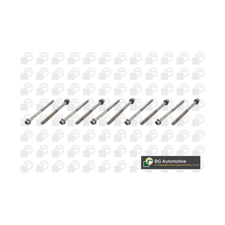 Varžtų kompl., cil. galvutės varžtai BGA BK1402