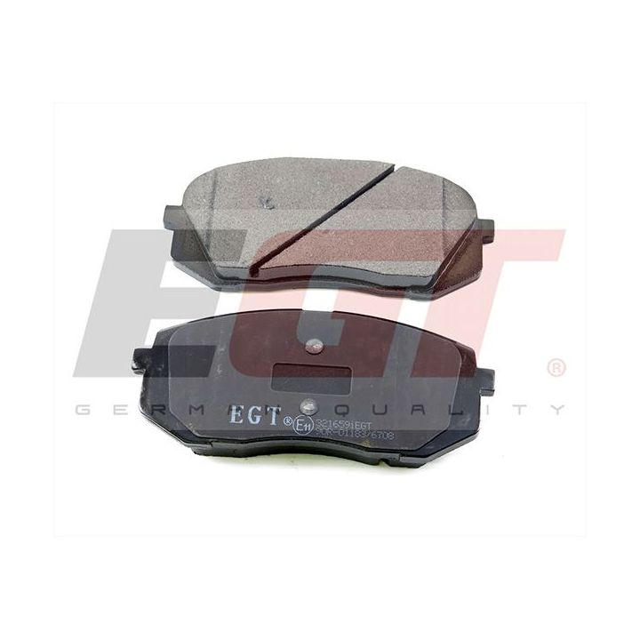 Stabdžių trinkelių rinkinys, diskinis stabdys EGT 321659iEGT