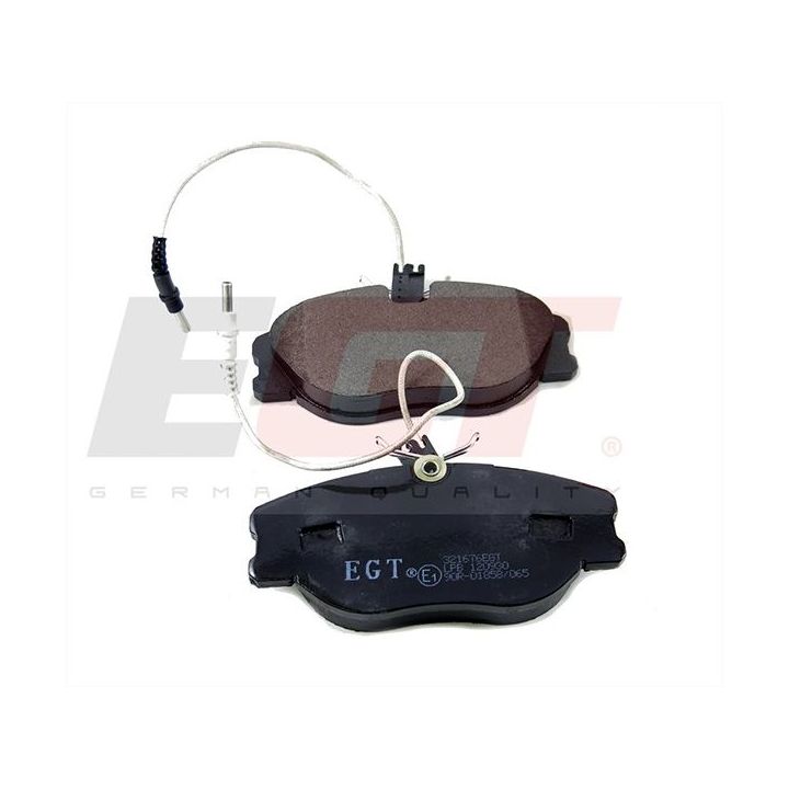 Stabdžių trinkelių rinkinys, diskinis stabdys EGT 321676EGT